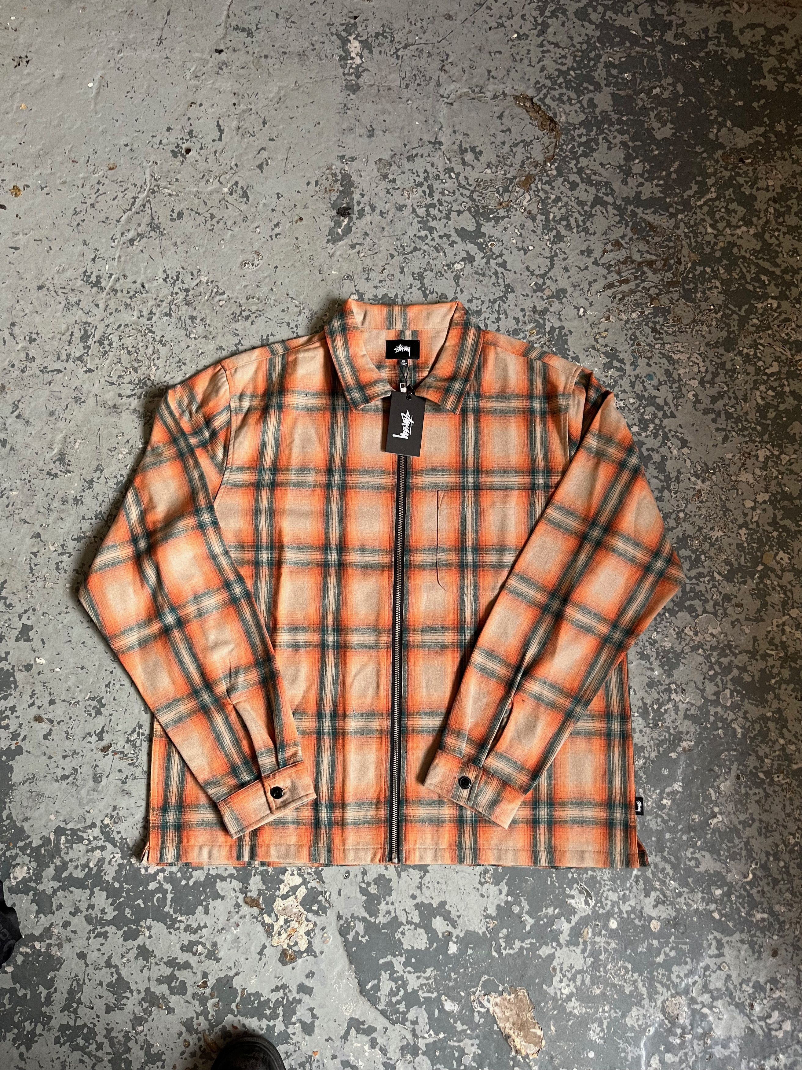 Stussy Stussy Gunn Plaid Zip Up | Grailed