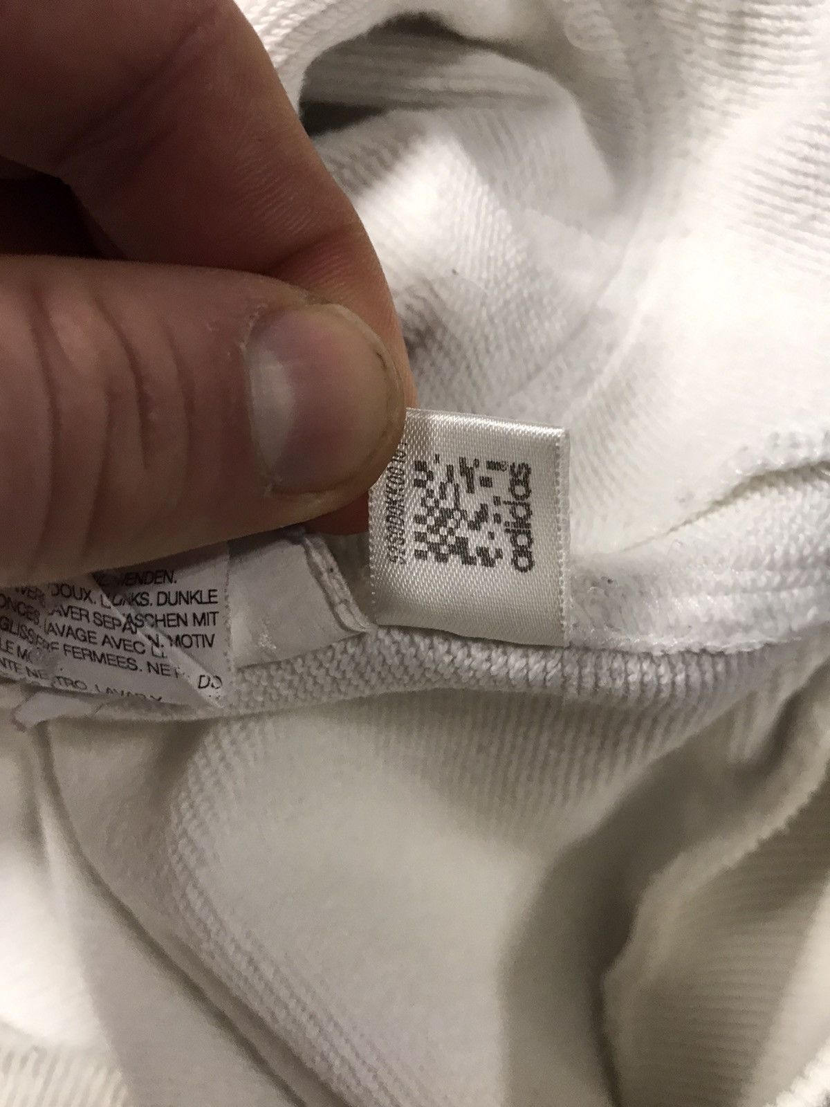 Japanese Brand × Y-3 × Yohji Yamamoto Vintage Y-3 Adidas white zip hoodie Size US XL / EU 56 / 4 - 16 Thumbnail
