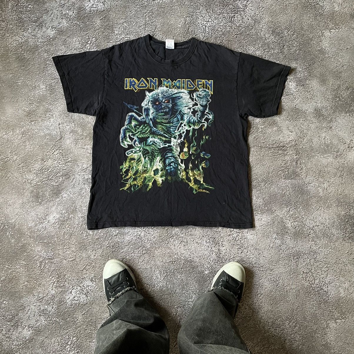 Vintage Vintage Y2K Iron Maiden Graphic Tee Horror Grunge Relaxed M Size US M / EU 48-50 / 2 - 1 Thumbnail
