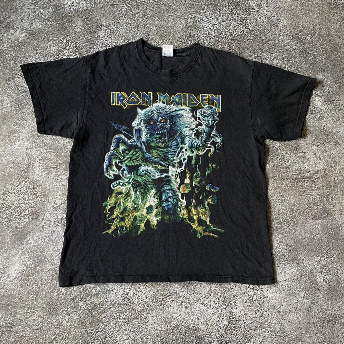 Vintage Vintage Y2K Iron Maiden Graphic Tee Horror Grunge Relaxed M Size US M / EU 48-50 / 2 - 2 Thumbnail