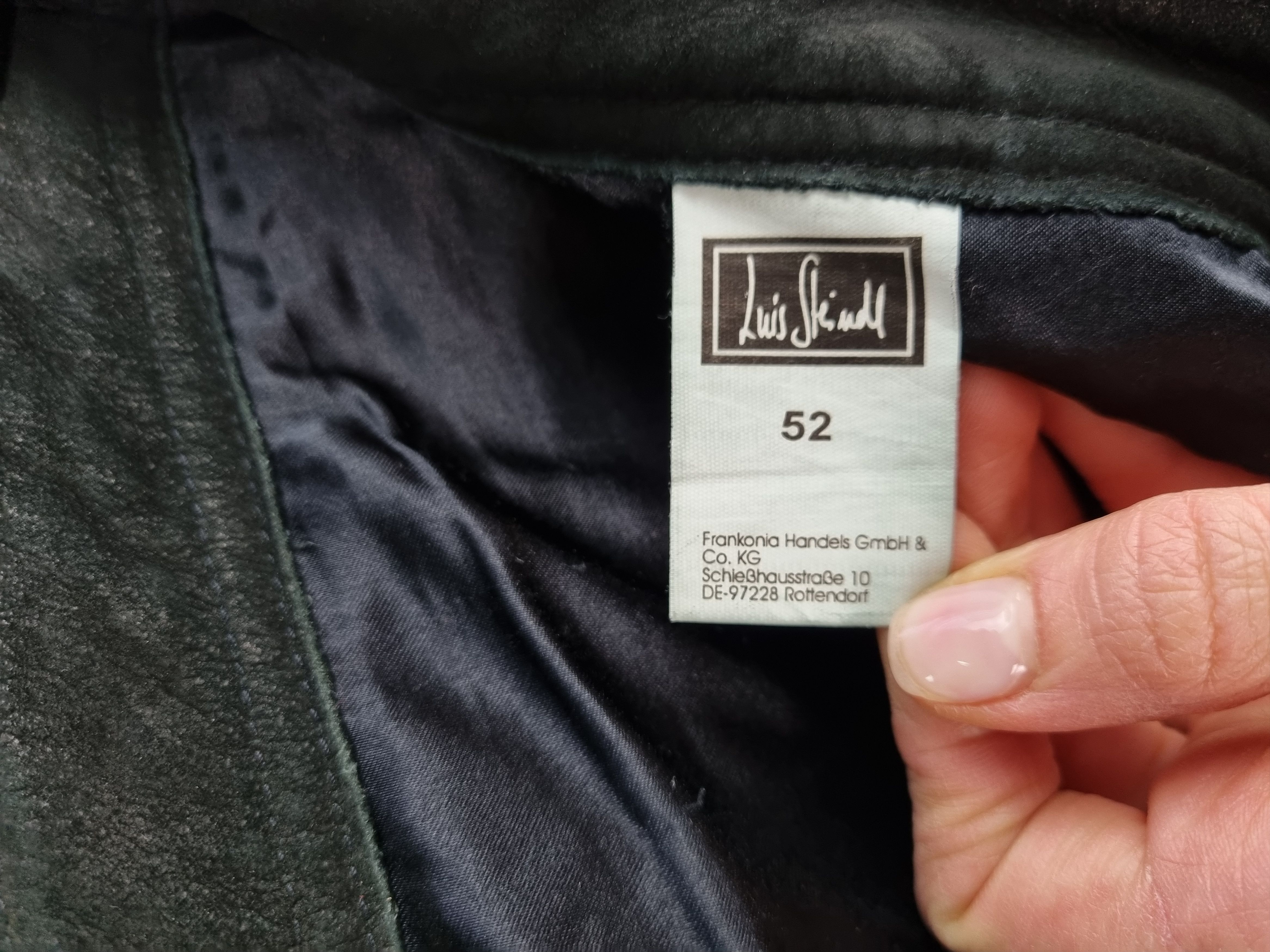 Vintage Unique 90s Suede Leather Vintage Biker Pants Size US 36 / EU 52 - 6 Thumbnail