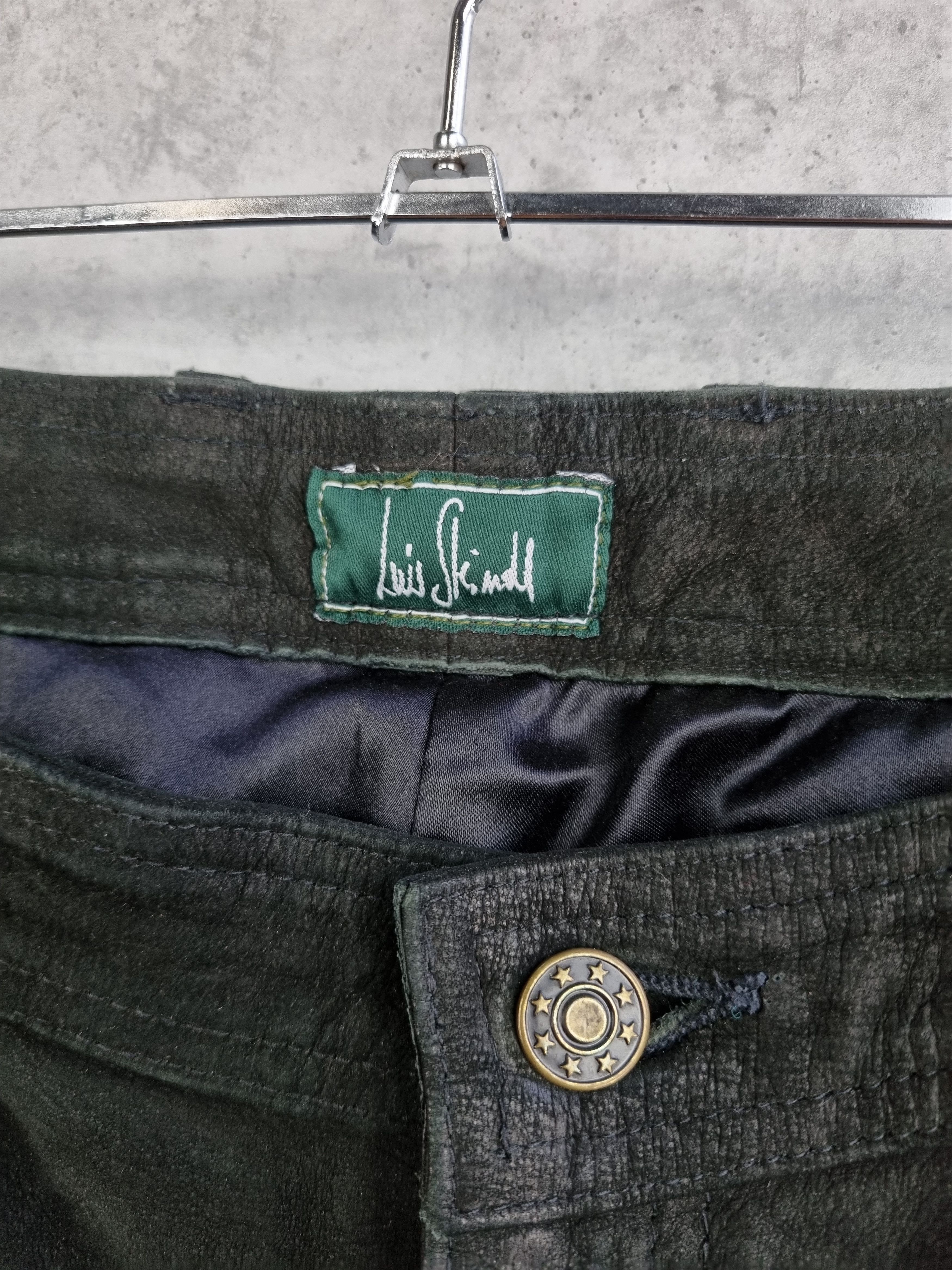 Vintage Unique 90s Suede Leather Vintage Biker Pants Size US 36 / EU 52 - 11 Thumbnail