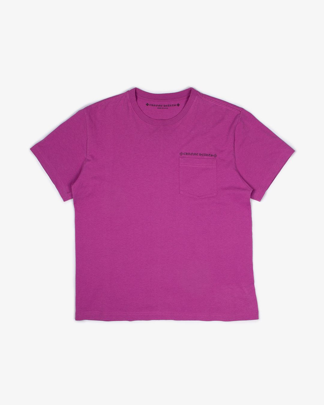 image of Chrome Hearts Matty Boy Purple Spider Web Tee, Men's (Size Large)