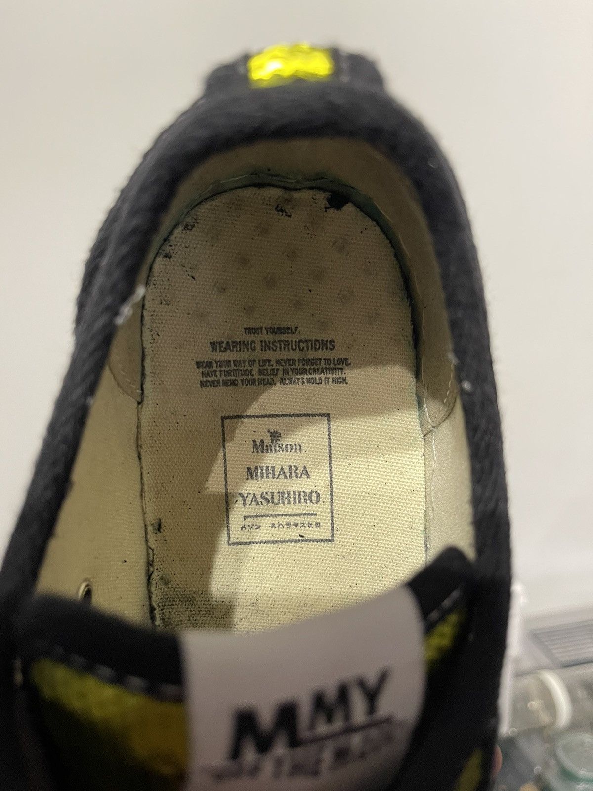 Maison MIHARA YASUHIRO Maison Mihara Yasuhiro Sequin Lime OG Sole Sneakers Size US 8.5 / EU 41-42 - 8 Thumbnail