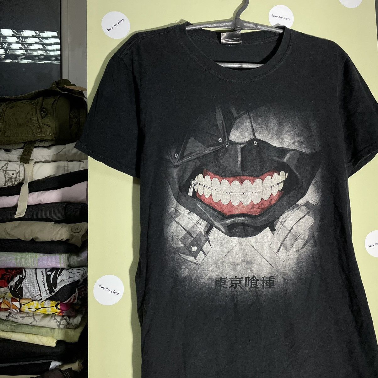 Vintage Y2K Horror Graphic Tee Sun Faded Streetwear Grunge Boxy M Size US M / EU 48-50 / 2 - 3 Thumbnail