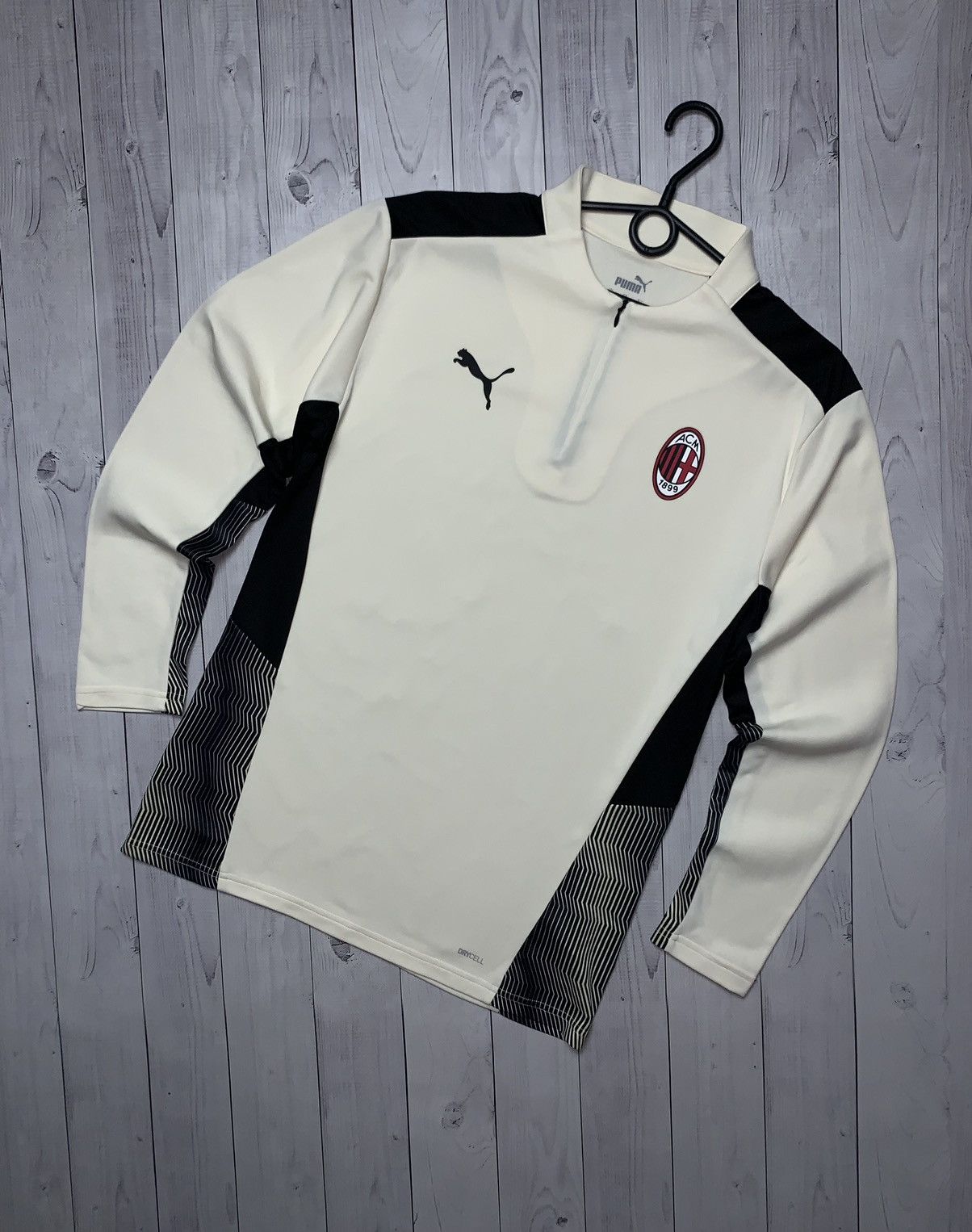 Ac Milan soccer track jacket size M puma