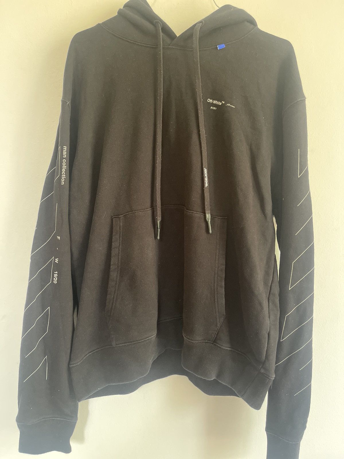 Off-White Off white unfinished hoodie Size US M / EU 48-50 / 2 - 5 Thumbnail