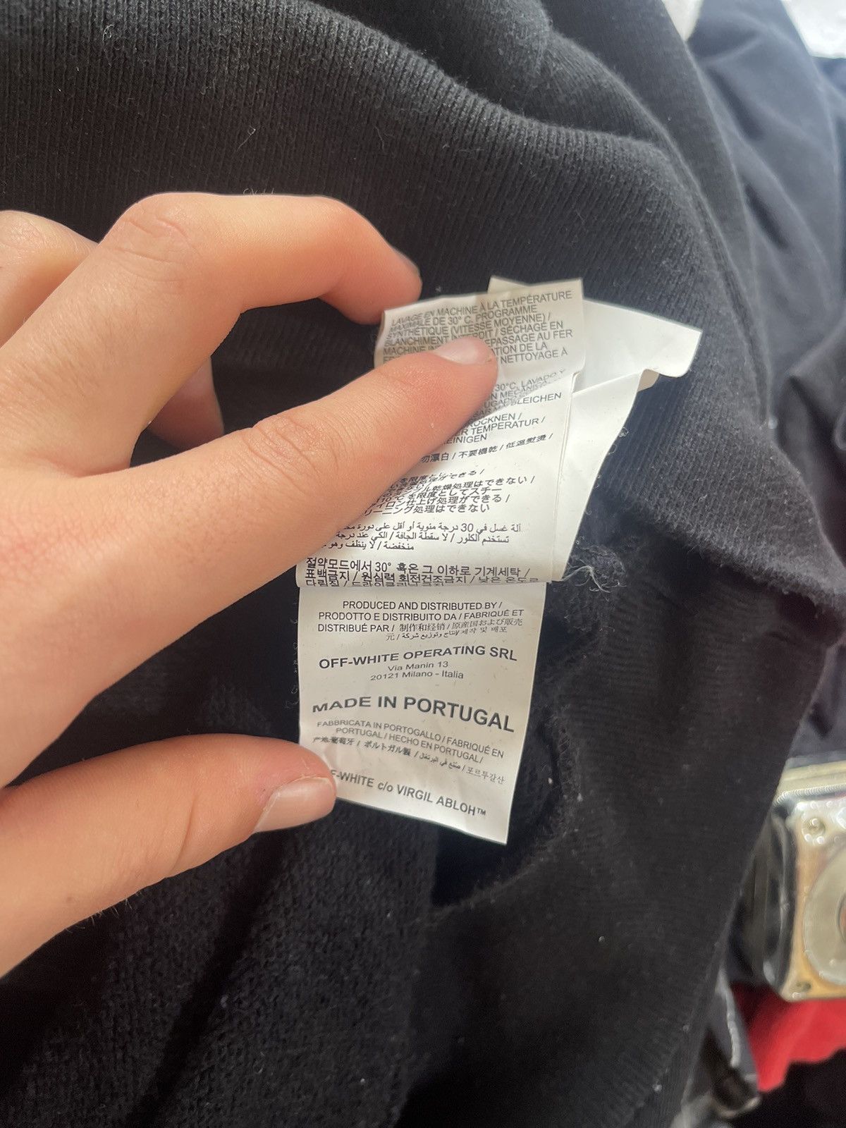 Off-White Off white unfinished hoodie Size US M / EU 48-50 / 2 - 14 Thumbnail