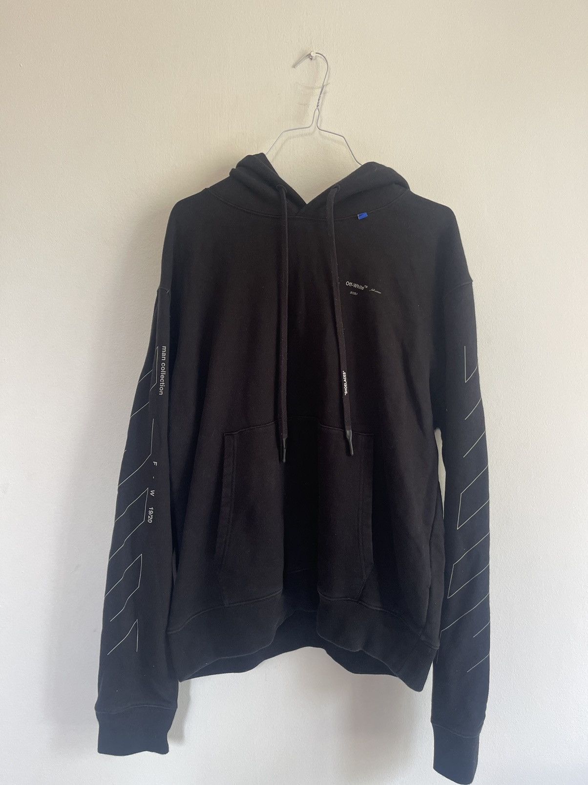 Off-White Off white unfinished hoodie Size US M / EU 48-50 / 2 - 2 Thumbnail