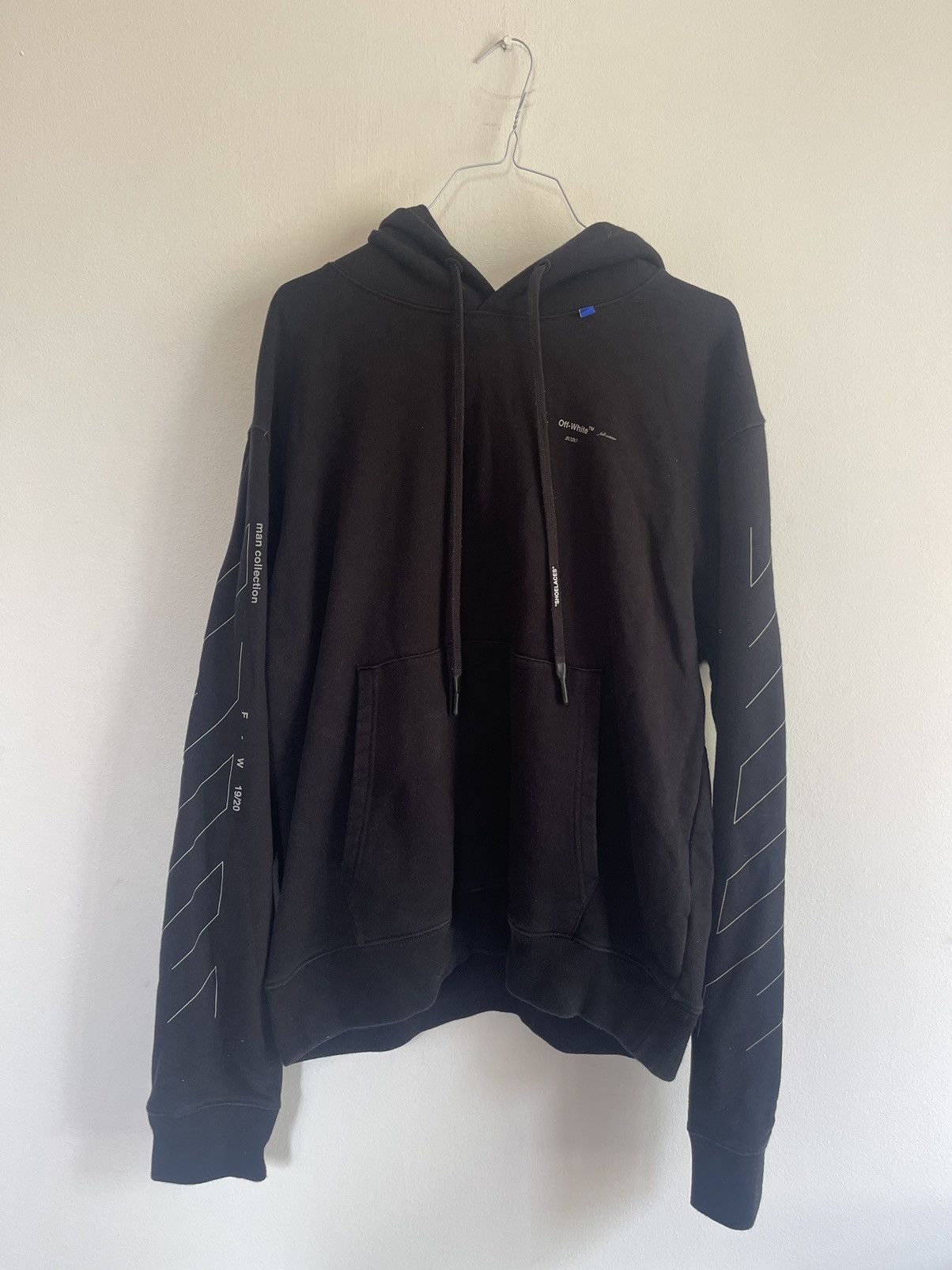 Off-White Off white unfinished hoodie Size US M / EU 48-50 / 2 - 3 Thumbnail