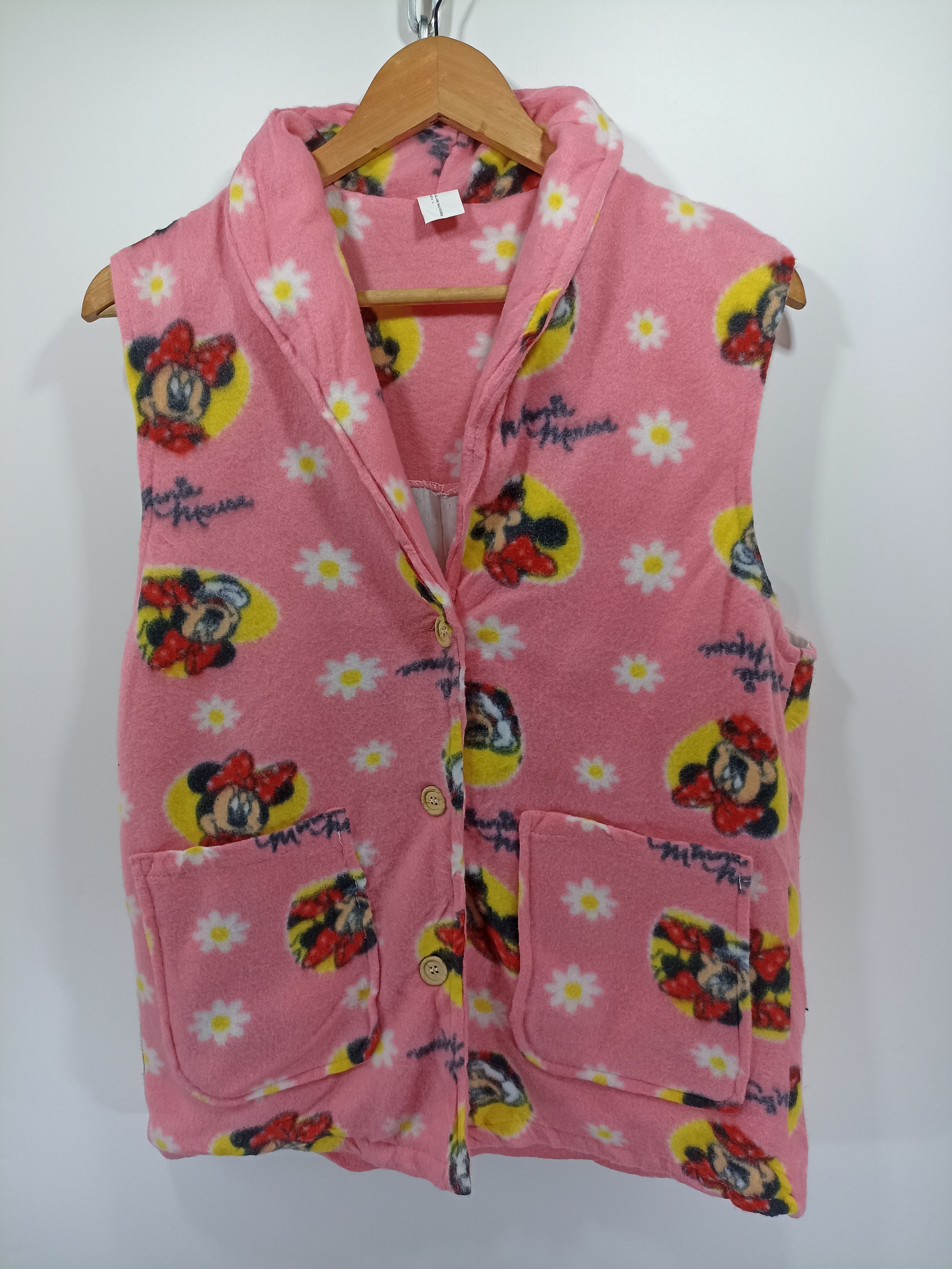Cartoon Network × Japanese Brand × Vintage Minnie mouse Fleece Sleeveless Size US S / EU 44-46 / 1 - 1 Thumbnail