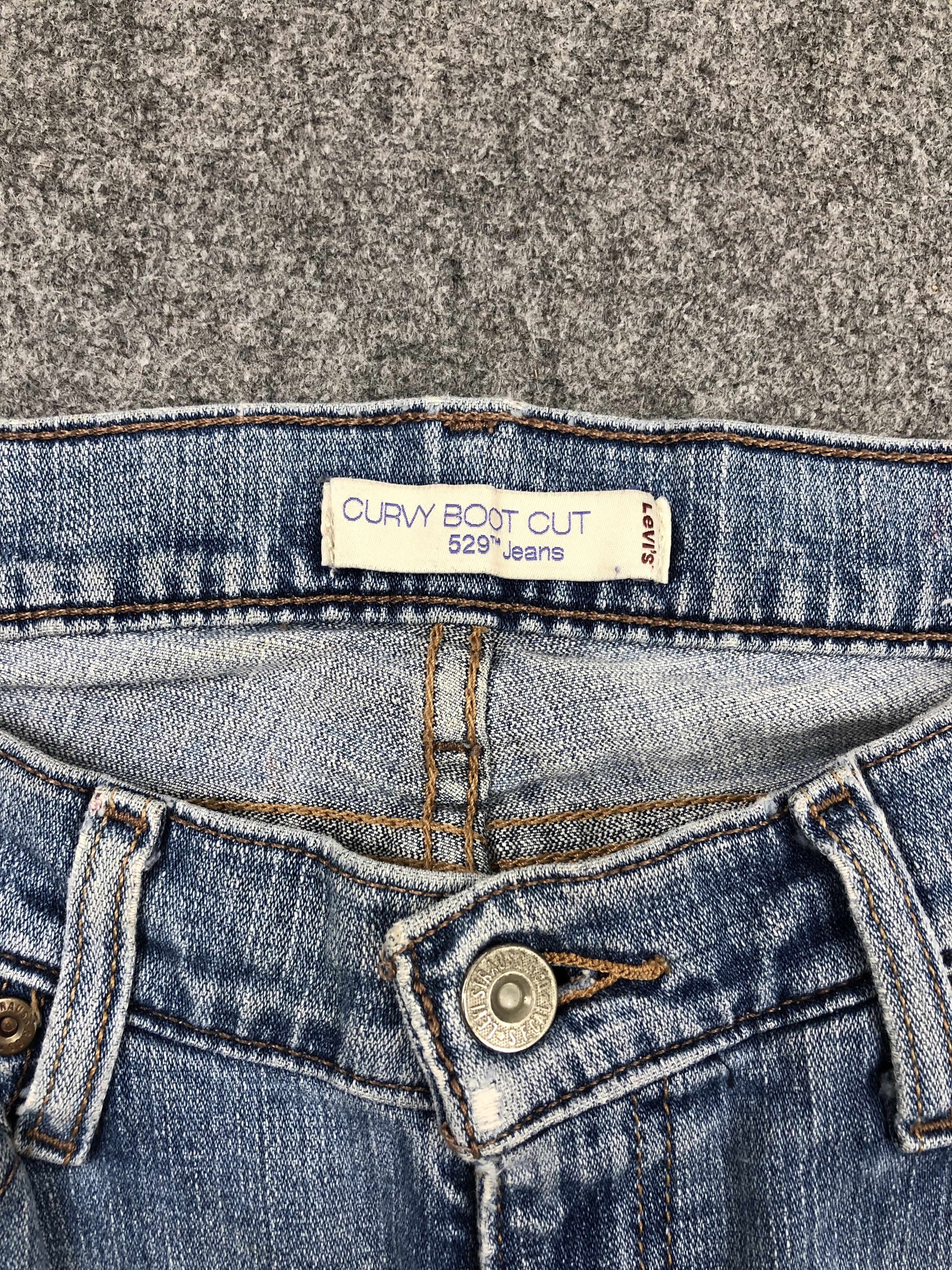 Levi's Vintage Levis 529 Flare Bootcut Jeans DP1568 Size US 31 - 10 Thumbnail