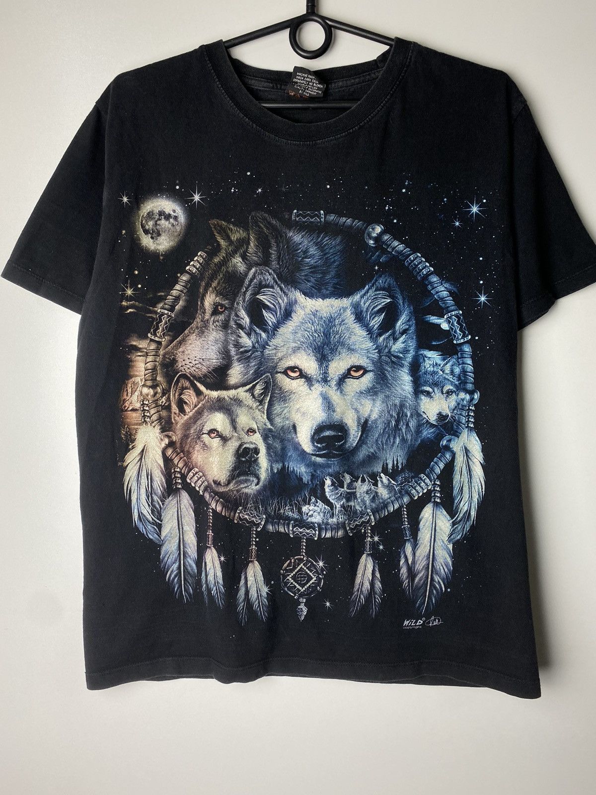 Vintage Wolf vintage t-shirts sizeM Size US M / EU 48-50 / 2 - 1 Thumbnail