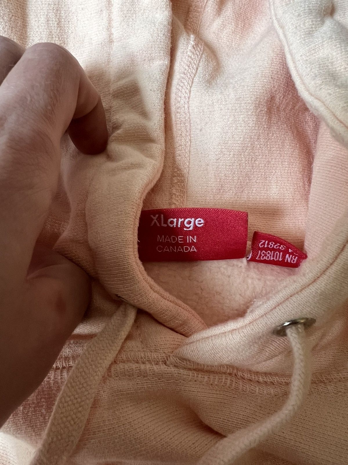 Supreme Supreme Box Logo Hoodie Peach Size US XL / EU 56 / 4 - 5 Thumbnail