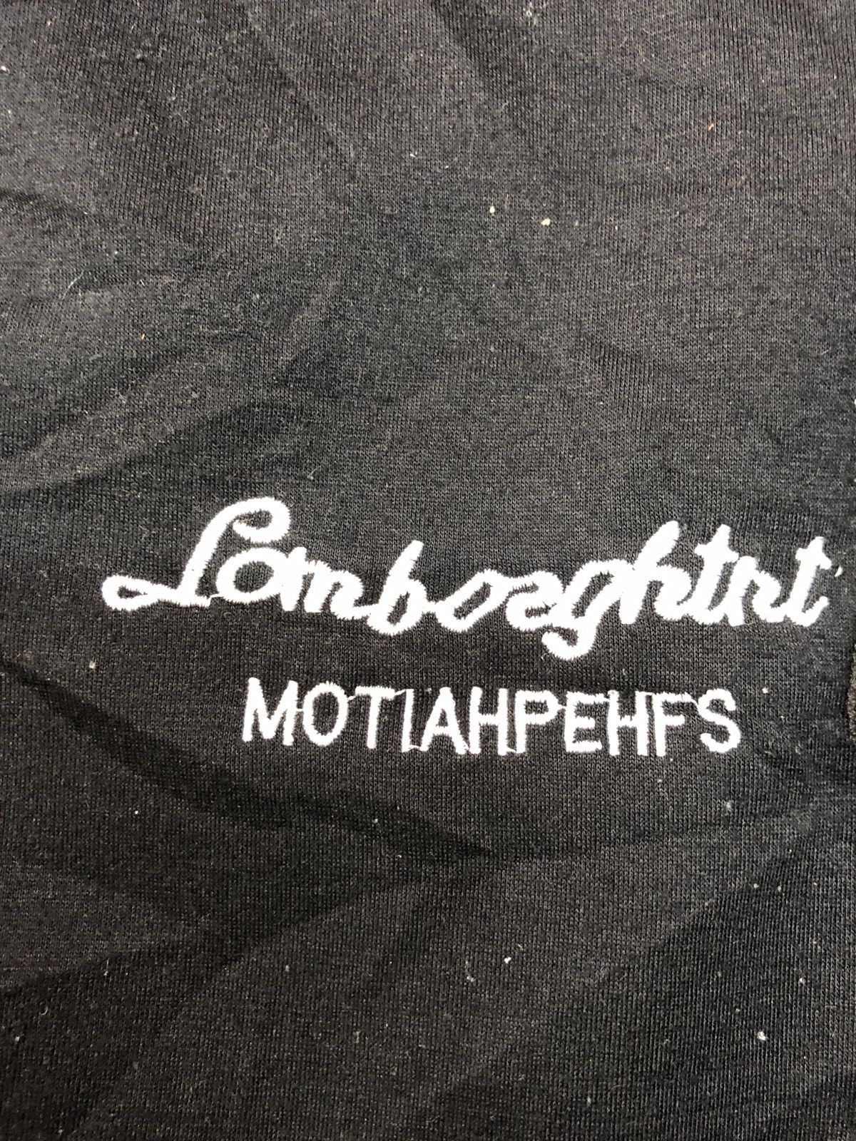 Japanese Brand × Lamborghini × Vintage VINTAGE LAMBORGINI FLEECE SWEATER HOODIE Size US L / EU 52-54 / 3 - 4 Thumbnail