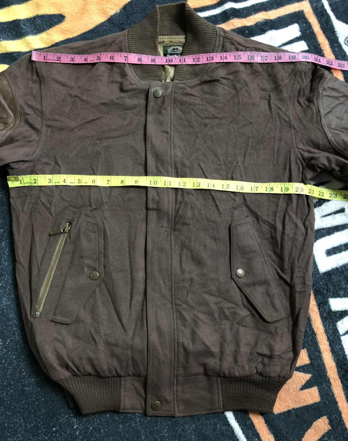 Japanese Brand × Vintage VINTAGE SIMPLE LIFE RENOWN NEW CASUAL JACKET LEATHER ELBOW Size US L / EU 52-54 / 3 - 13 Thumbnail