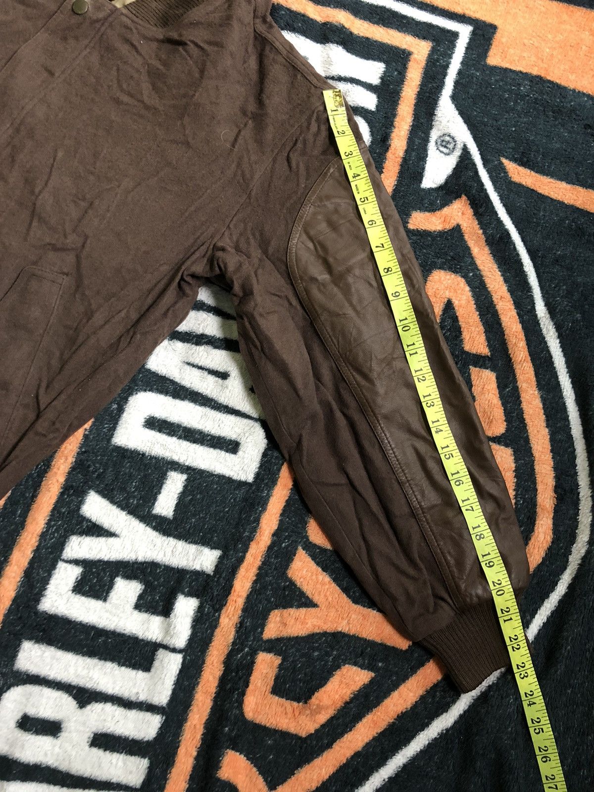 Japanese Brand × Vintage VINTAGE SIMPLE LIFE RENOWN NEW CASUAL JACKET LEATHER ELBOW Size US L / EU 52-54 / 3 - 15 Thumbnail