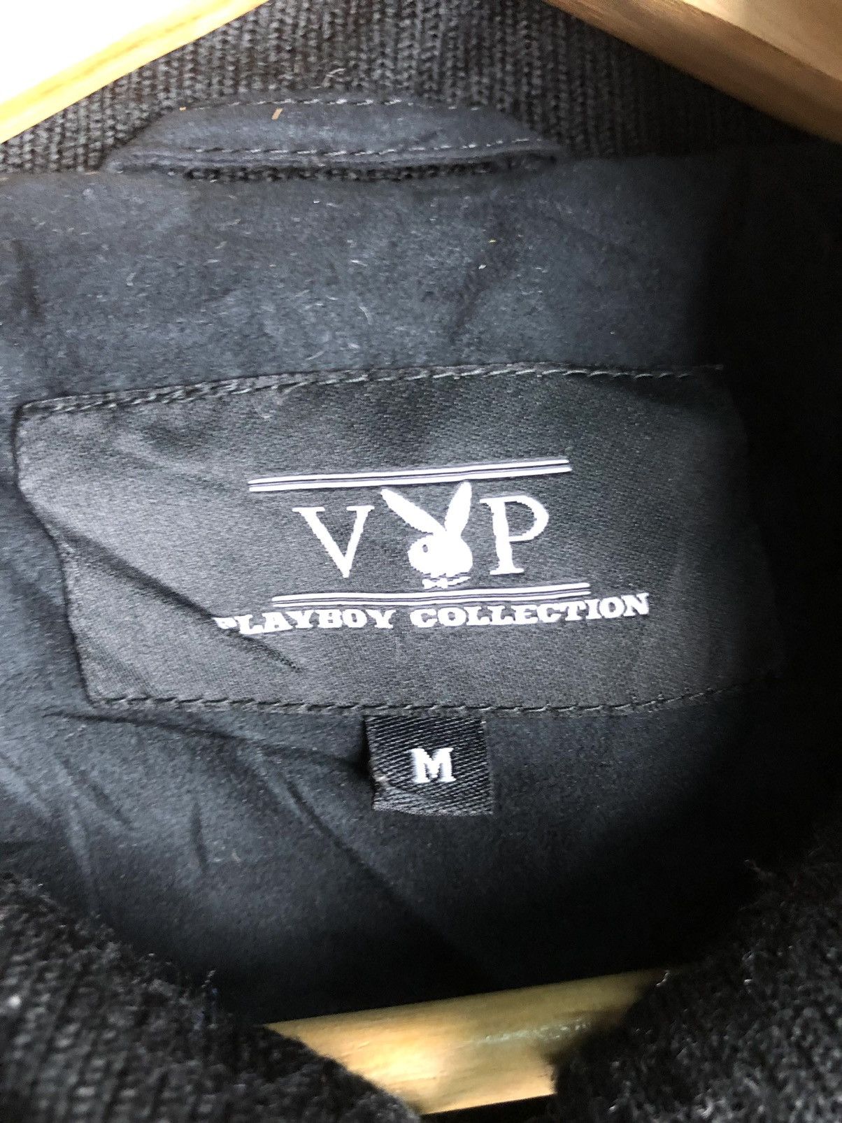 Playboy × Vintage VINTAGE PLAY BOY COLLECTION BLACK BUTTON UP JACKET Size US M / EU 48-50 / 2 - 3 Thumbnail