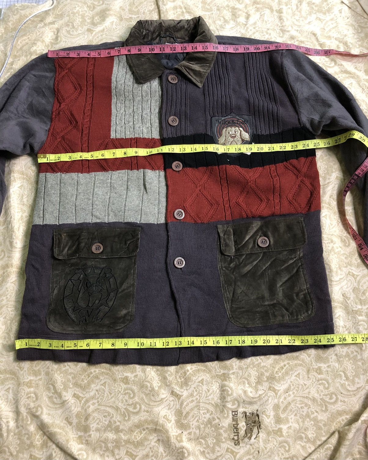 Japanese Brand × Vintage VINTAGE WIKE & LON INTERNATIONAL KNIT WEAR MULTI COLOUR Size US XL / EU 56 / 4 - 10 Thumbnail