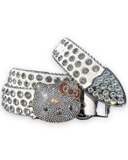 Stolen Arts Rhinestone Hello Kitty Belt SALE】【送料無料】STOLEN ARTS KITTY BELT - FIVESTAR main image 3