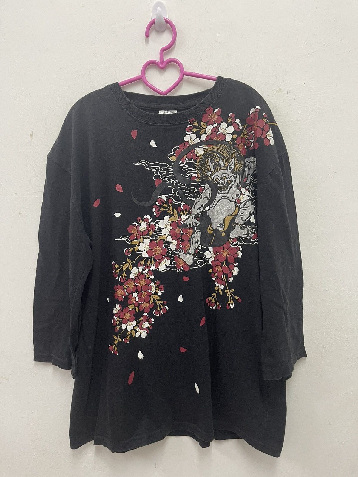 Japanese Brand Rare Vintage SUKAJAN JAPAN Gods Full All Over 3q Tee Size US L / EU 52-54 / 3 - 2 Thumbnail