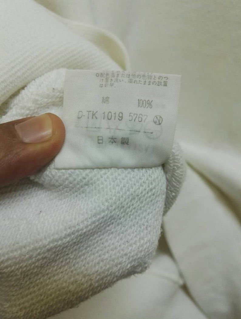 Japanese Brand Takeo Kikuchi Daily Wear Big Logo White Color Made in Japan Size US XL / EU 56 / 4 - 5 Thumbnail