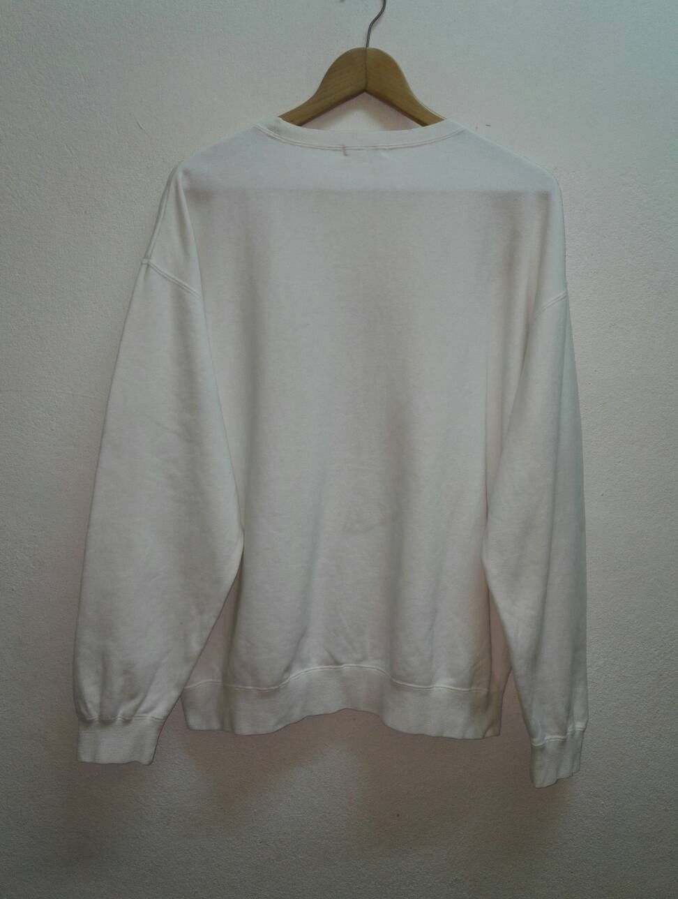 Japanese Brand Takeo Kikuchi Daily Wear Big Logo White Color Made in Japan Size US XL / EU 56 / 4 - 3 Thumbnail