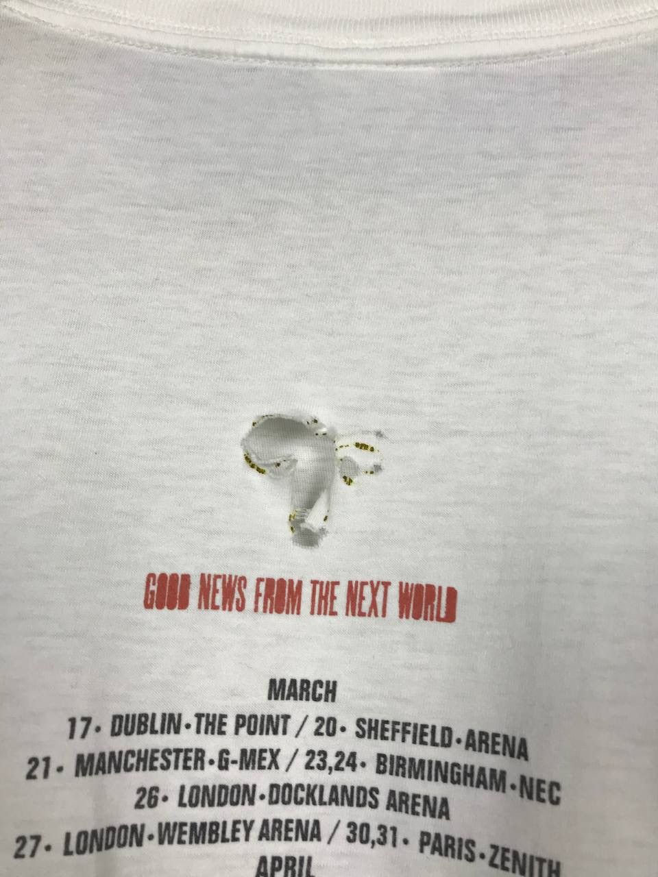 Band Tees Simple Minds 1995 good news from next world tour tee Size US XL / EU 56 / 4 - 6 Thumbnail