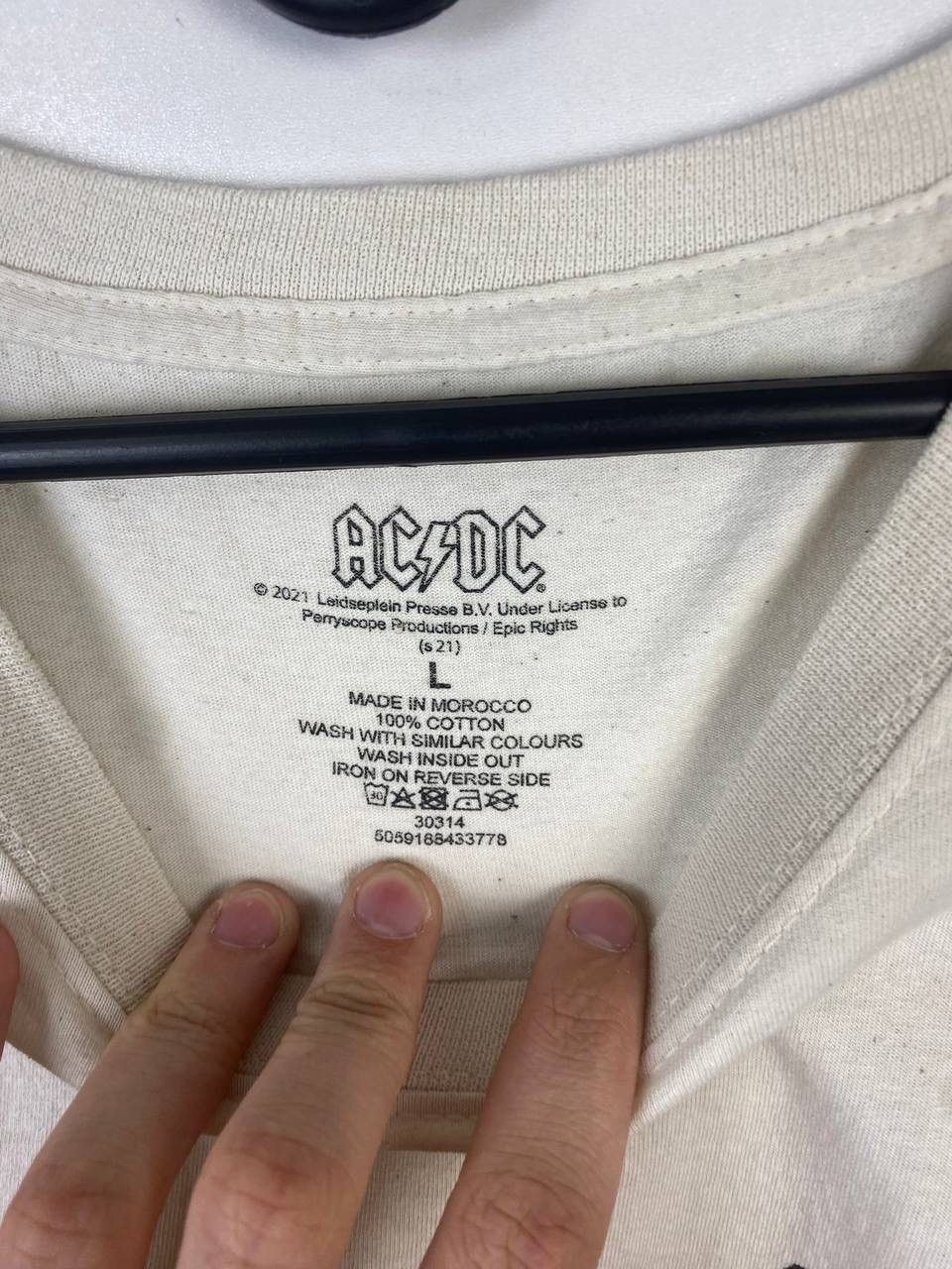 Vintage Ac/Dc vintage t-shirt size L Size US L / EU 52-54 / 3 - 3 Thumbnail