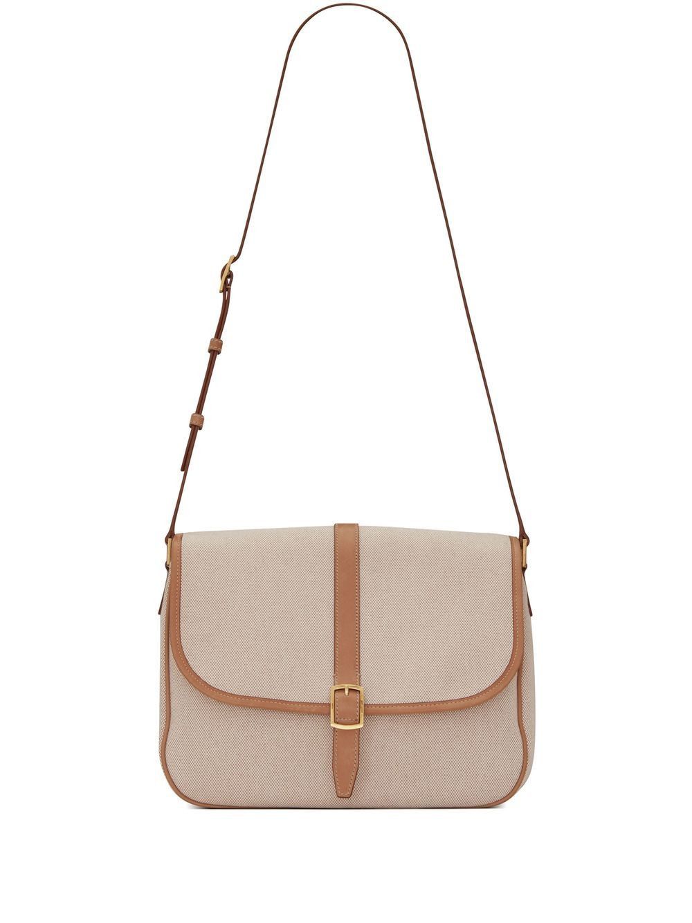 o1w1db10523 Sorbonne canvas shoulder bag in Neutrals