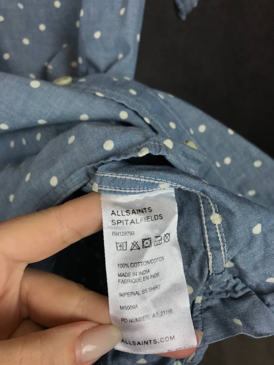 Other Allsaints luxury streetwear Japanese brand shirt Size US XL / EU 56 / 4 - 5 Thumbnail