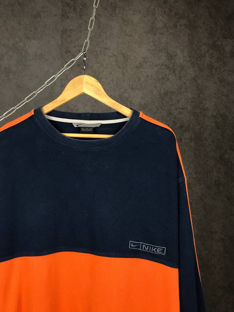 Vintage Nike swoosh streetwear vintage sweatshirt Size US XL / EU 56 / 4 - 2 Thumbnail