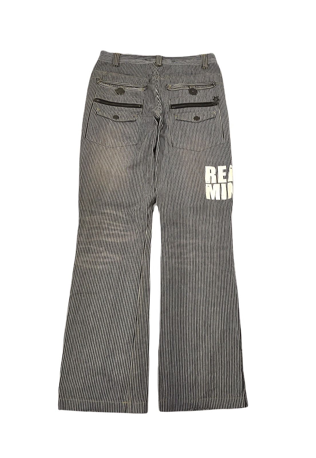 Japanese Brand Realmind Japan Hickory Flare Pants Size US 30 / EU 46 - 3 Thumbnail