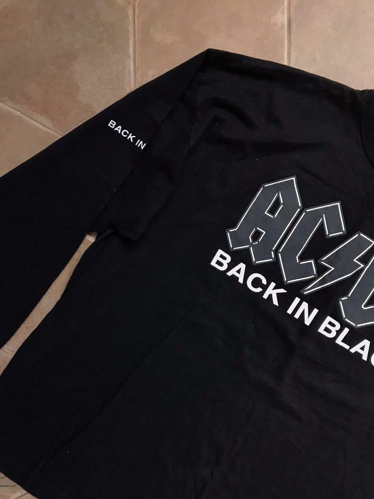 AC/DC AC DC VINTAGE RARE LONG SLEEVE Size US XL / EU 56 / 4 - 3 Thumbnail