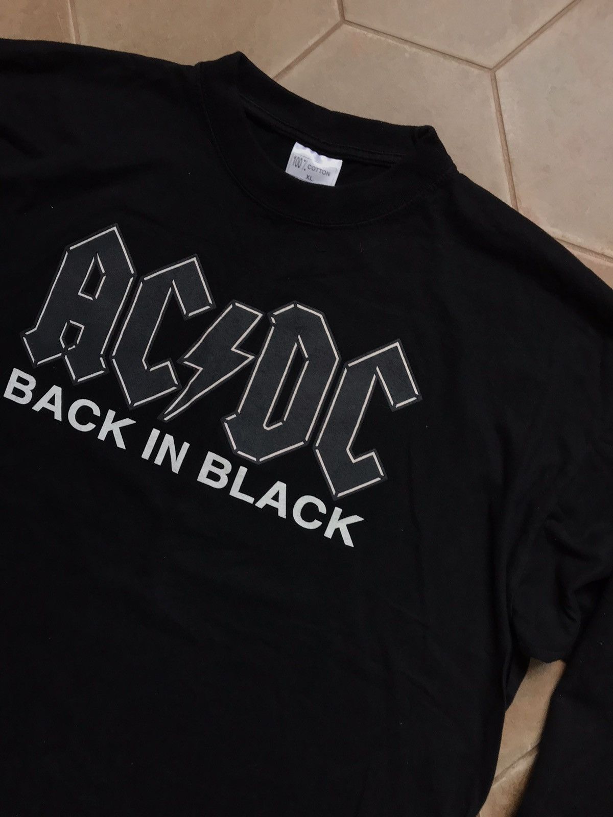 AC/DC AC DC VINTAGE RARE LONG SLEEVE Size US XL / EU 56 / 4 - 4 Thumbnail