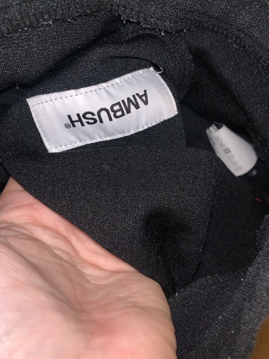 Ambush Design AMBUSH Embroidered Side Stripe Track Pants Black Size US 30 / EU 46 - 7 Thumbnail
