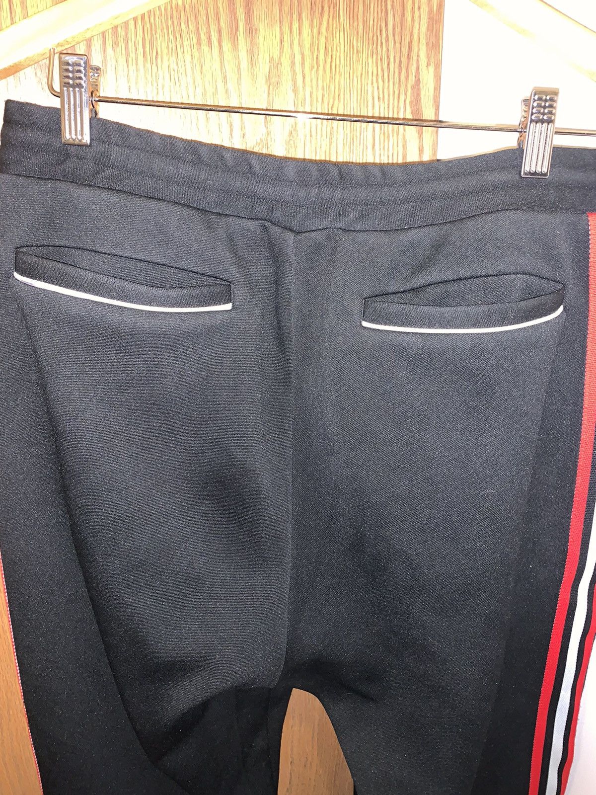 Ambush Design AMBUSH Embroidered Side Stripe Track Pants Black Size US 30 / EU 46 - 4 Thumbnail