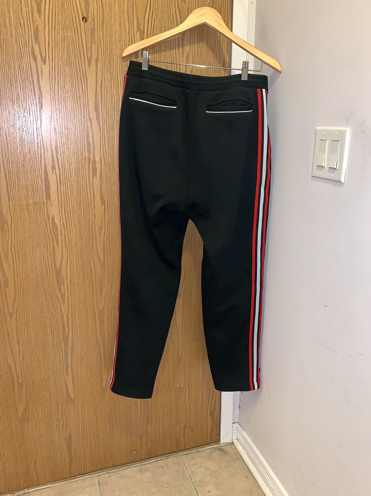 Ambush Design AMBUSH Embroidered Side Stripe Track Pants Black Size US 30 / EU 46 - 3 Thumbnail