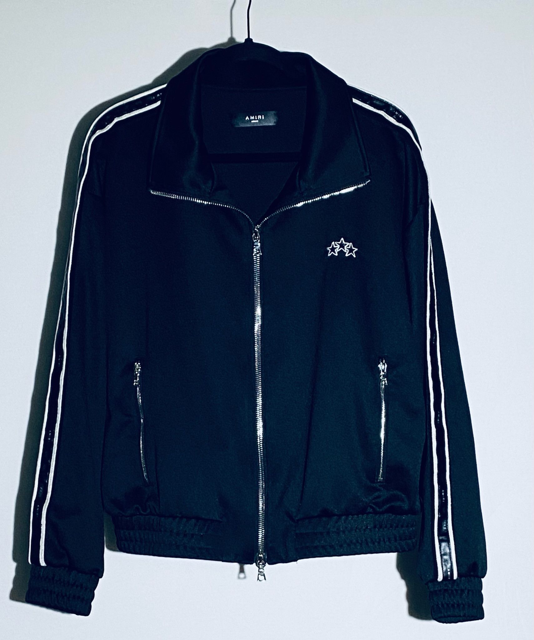 Amiri AMIRI Track Jacket Embroidered Stars | Grailed