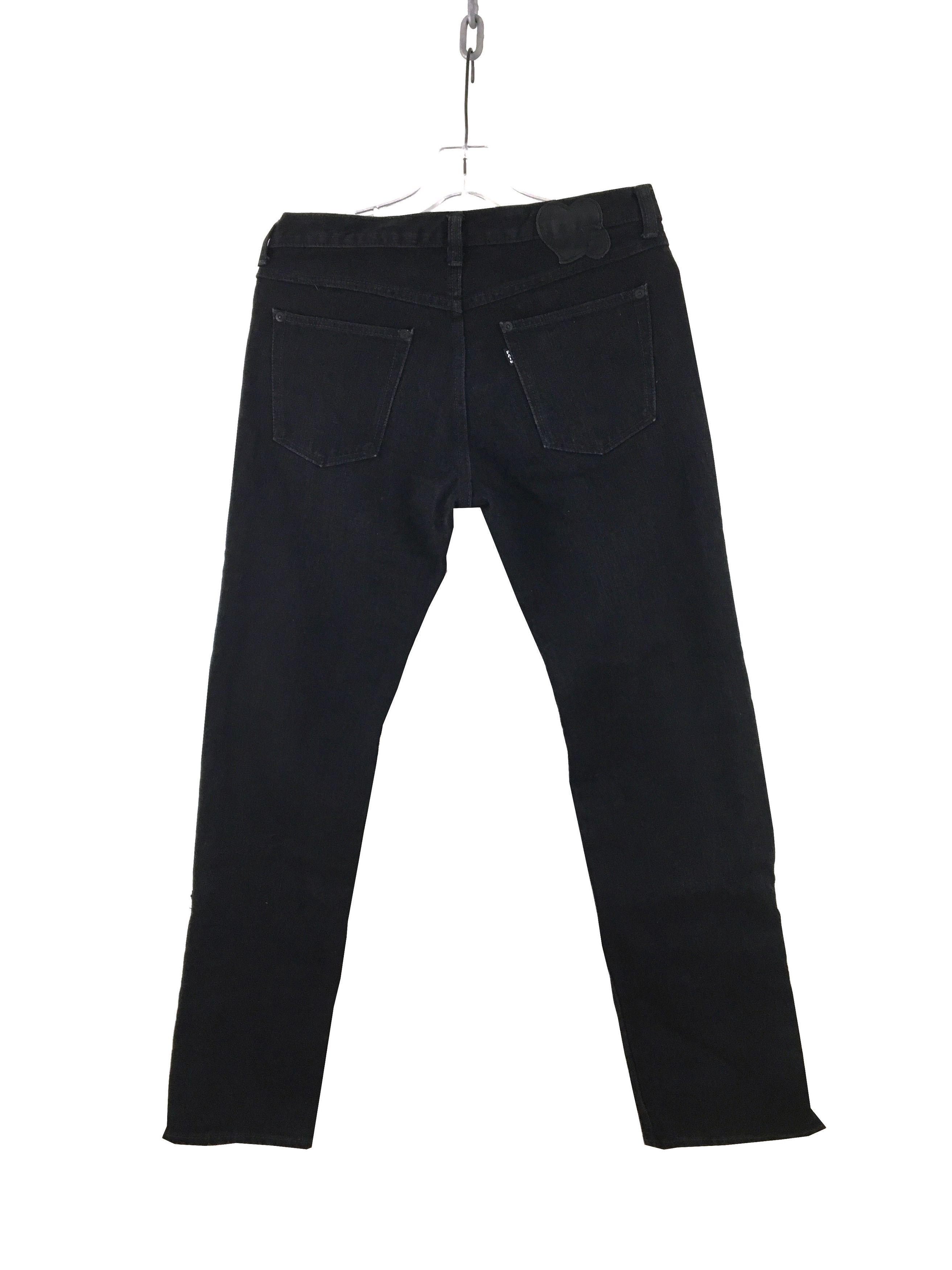 Number (N)ine RARE Number Nine AW06 Zipper Pain Denim | Grailed