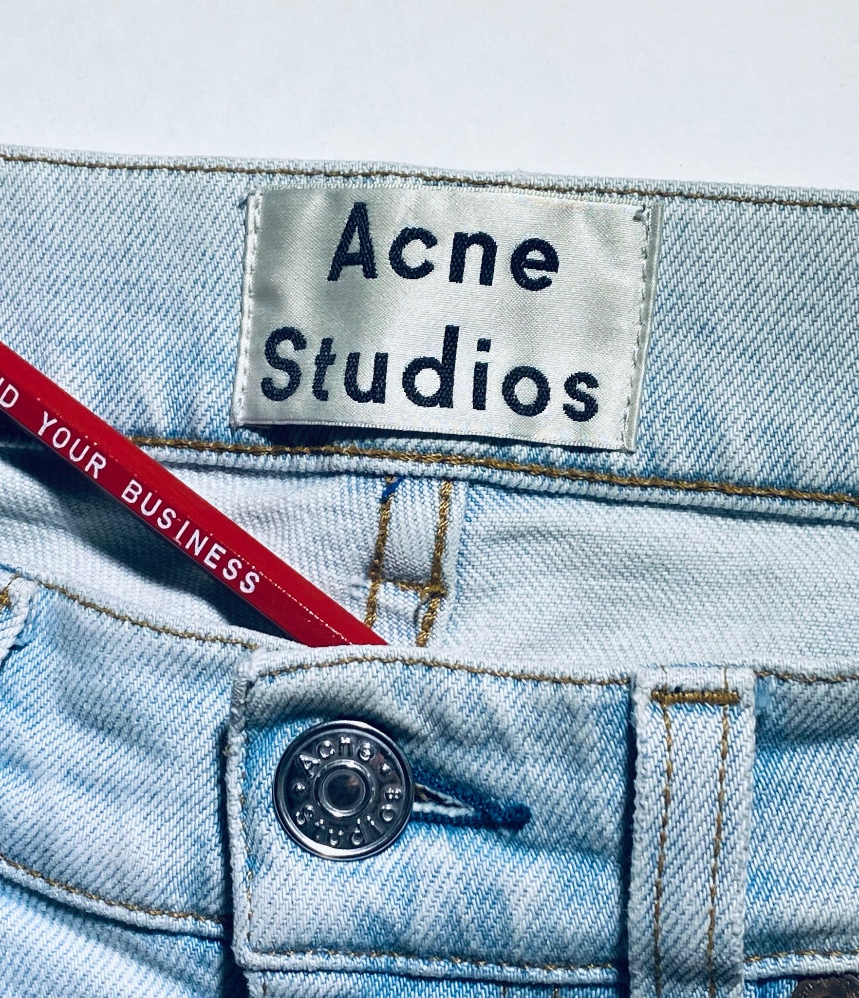 Acne Studios Acne Studios Ace Bleach VTG Jeans Size US 30 / EU 46 - 2 Thumbnail