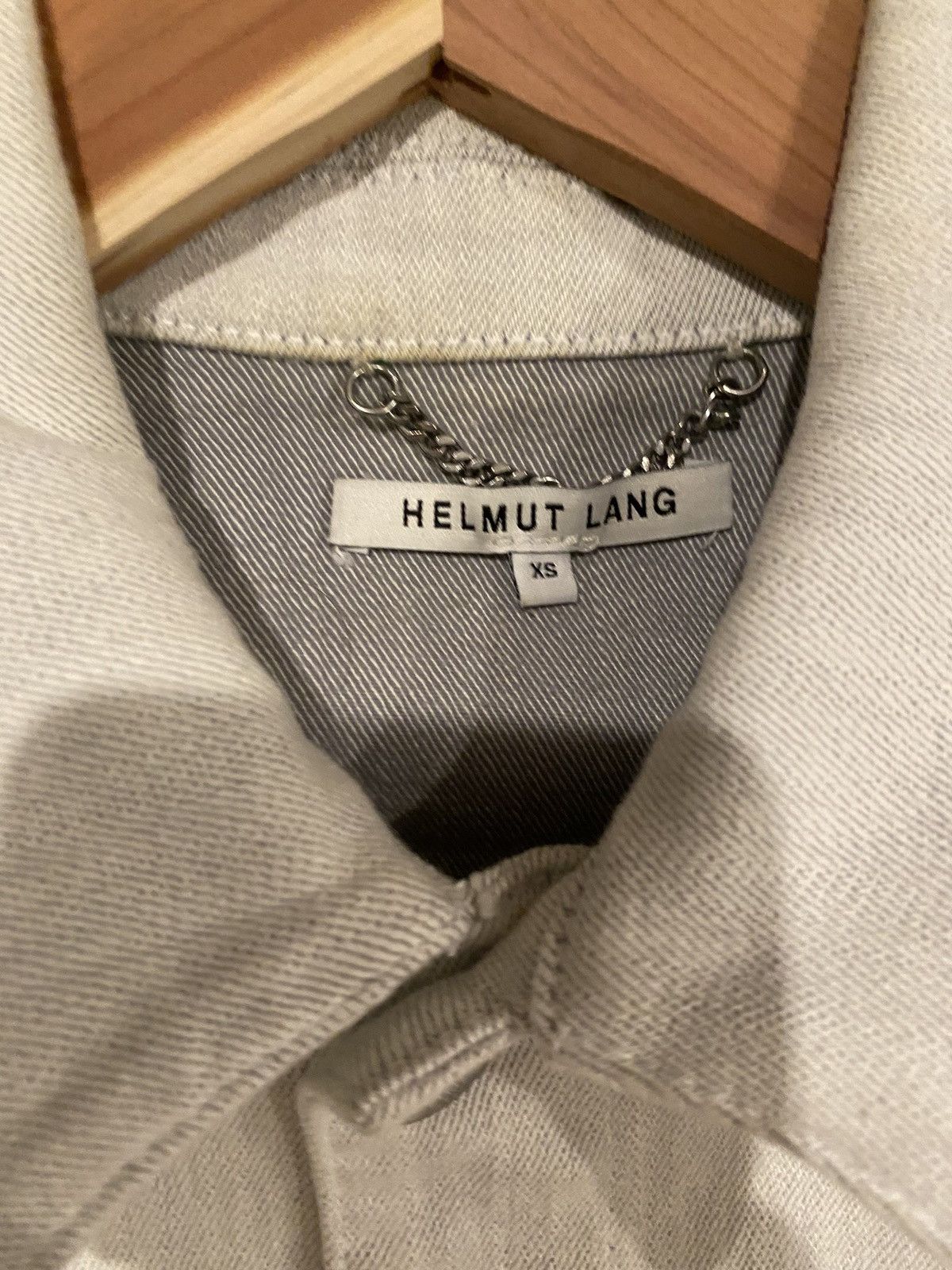 Helmut Lang White Helmut Lang Denim Jacket Size US S / EU 44-46 / 1 - 3 Thumbnail