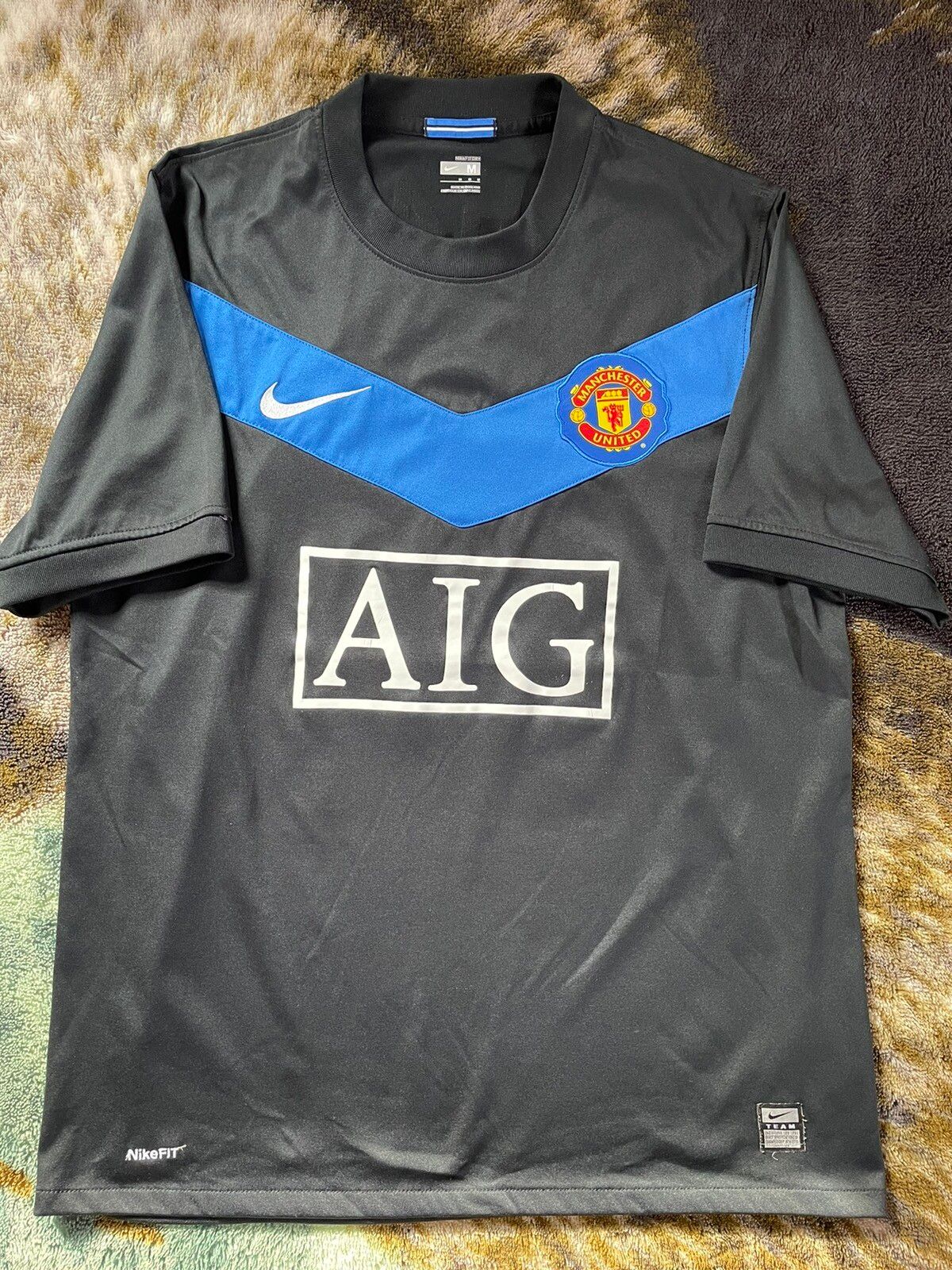 Nike 2009 NIKE MANCHESTER UNITED AIG CHICHARITO SOCCER JERSEY Size US M / EU 48-50 / 2 - 2 Preview