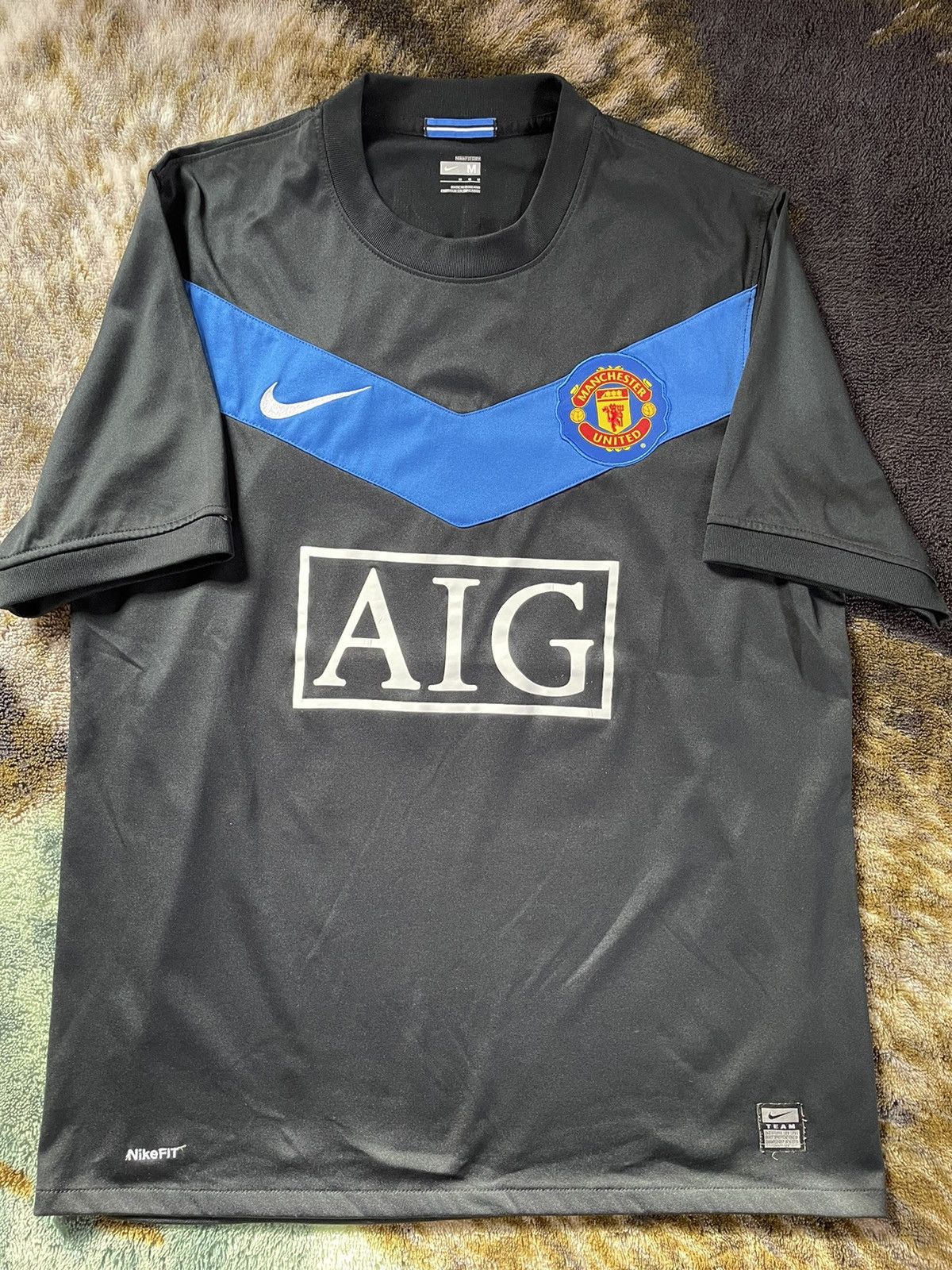 Nike 2009 NIKE MANCHESTER UNITED AIG CHICHARITO SOCCER JERSEY Size US M / EU 48-50 / 2 - 2 Preview