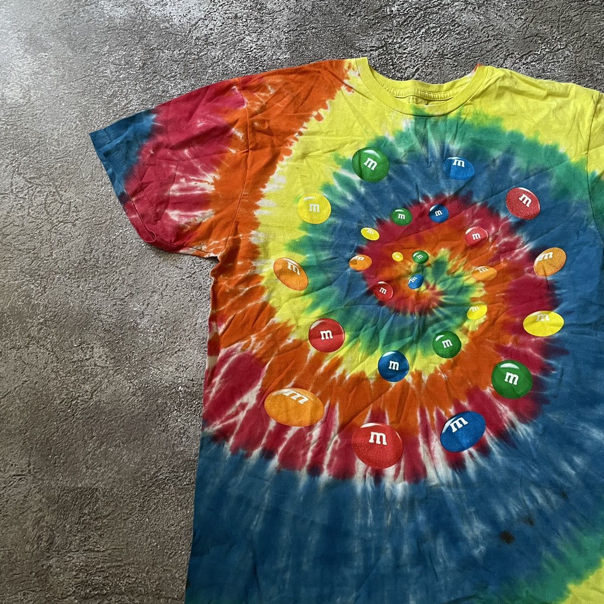 Vintage Vintage Y2K Tie Dye All Over Print Graphic Tee Wide Leg M Size US M / EU 48-50 / 2 - 4 Thumbnail