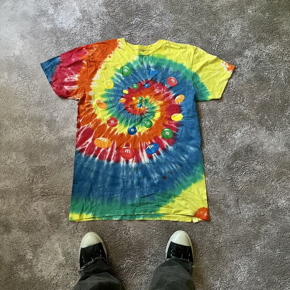 Vintage Vintage Y2K Tie Dye All Over Print Graphic Tee Wide Leg M Size US M / EU 48-50 / 2 - 1 Thumbnail