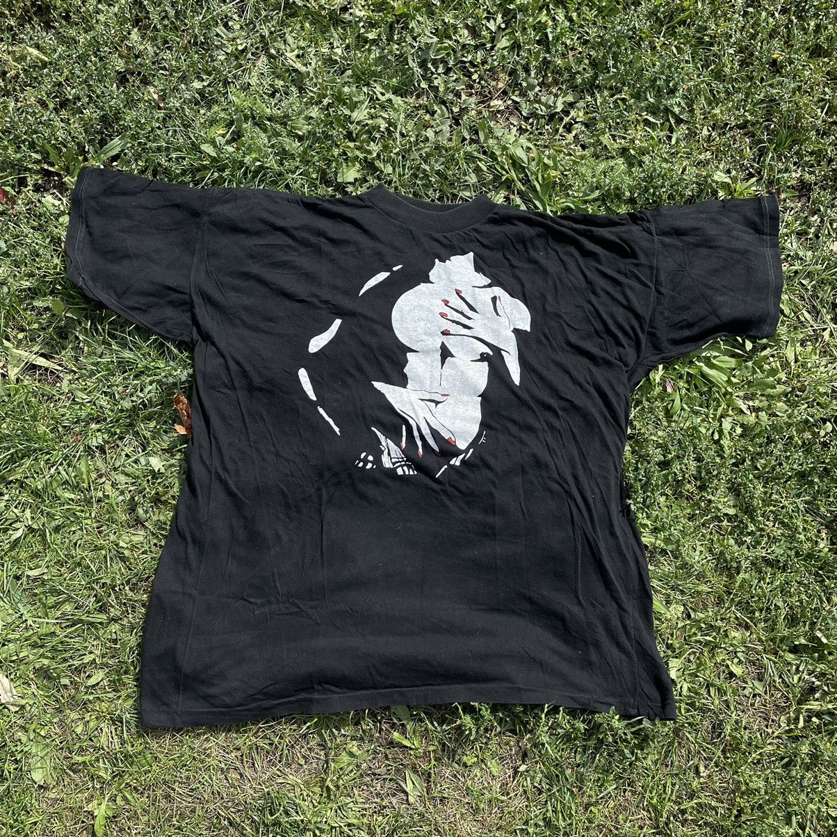 Vintage Vintage 90s Graphic Tee Sexy Body Humor Babe Print Black M Size US M / EU 48-50 / 2 - 1 Thumbnail