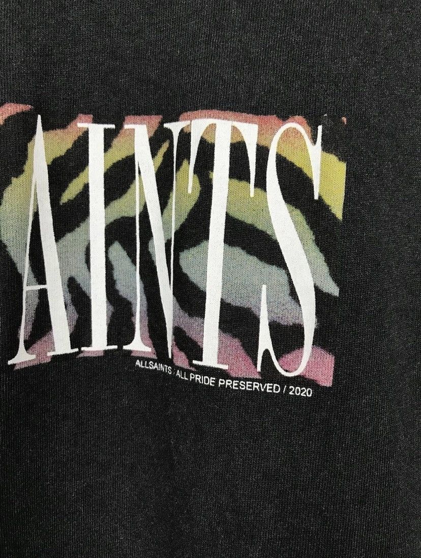 Allsaints Allsaints luxury streetwear overprinted tee Size US M / EU 48-50 / 2 - 4 Thumbnail