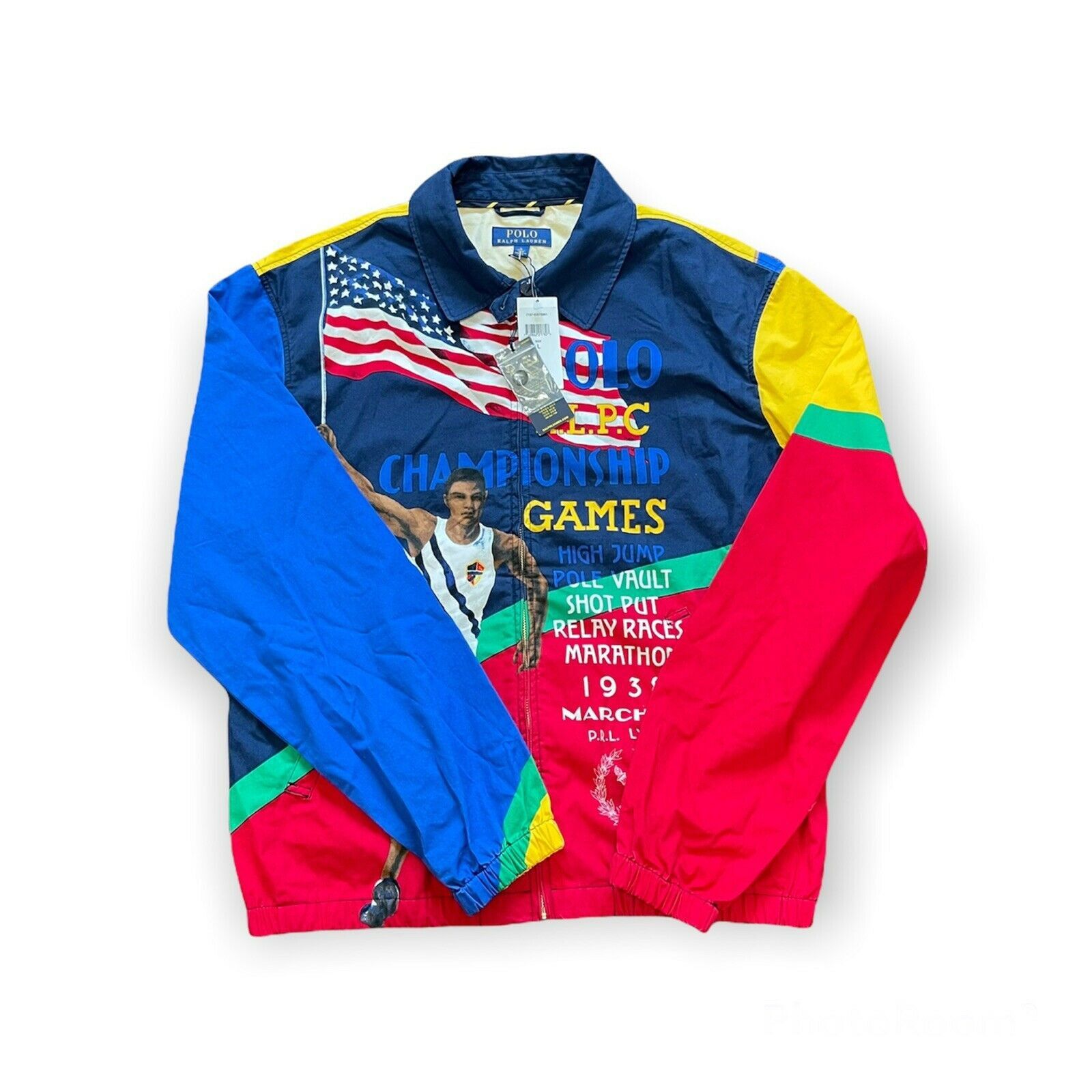 Polo Ralph Lauren Polo Ralph Lauren Bayport Chariots Graphic Jacket XXL Size US XXL / EU 58 / 5 - 22 Thumbnail