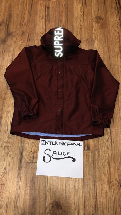 Supreme iridescent outlet taped seam jacket